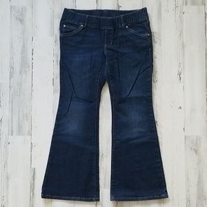 Gap Maternity Dark Wash Stretch Flare Jeans